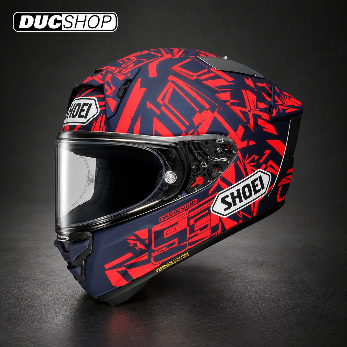Shoei X-Fifteen Marquez Dazzle TC-1 Helmet | Street Helmets | DucShop