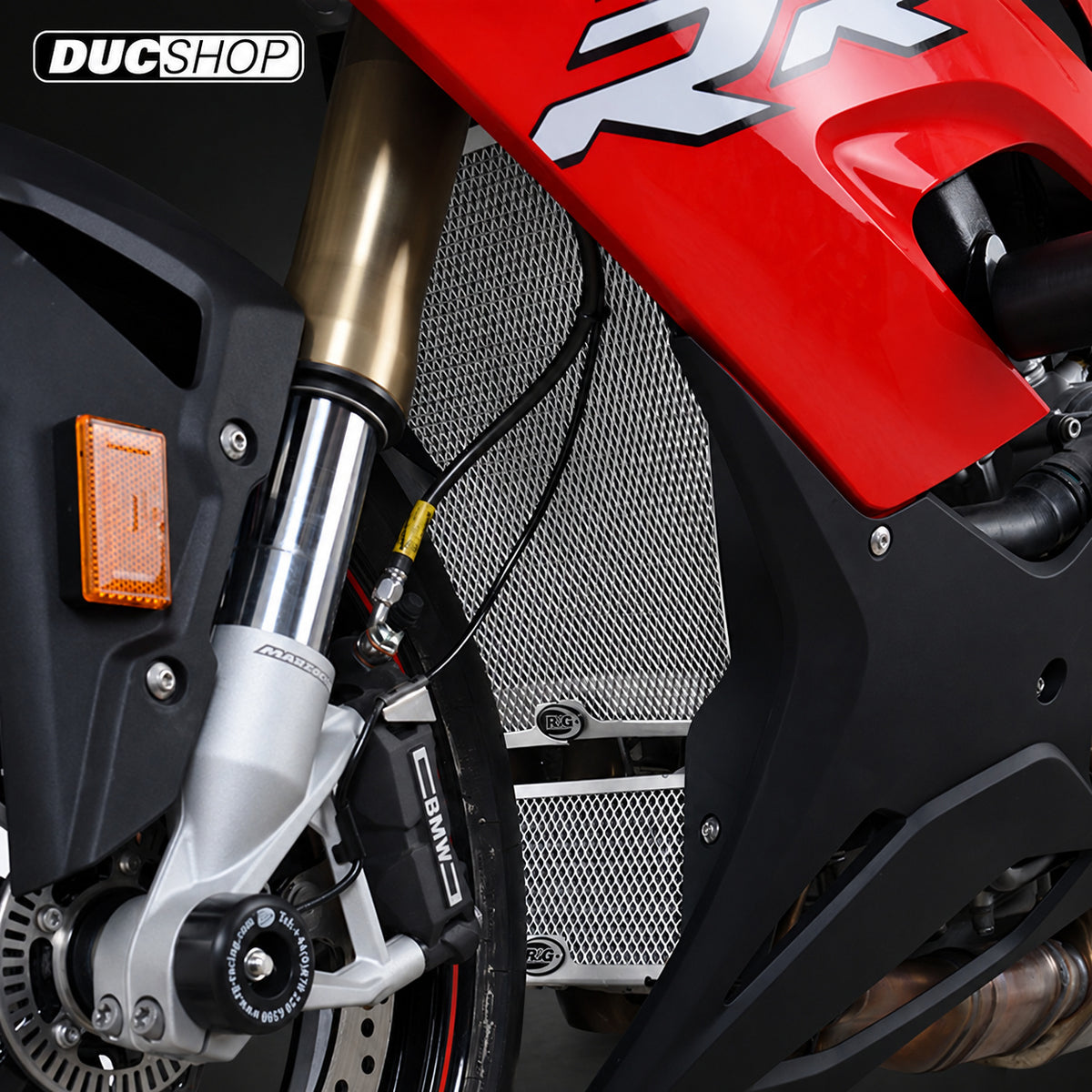R&G Racing Oil Cooler Guard for BMW S1000RR '19-'22, S1000XR '20-'22, S1000R '21-'22, M1000RR '21-'22 | Radiator & Oil Cooler Guards | ducshop.com