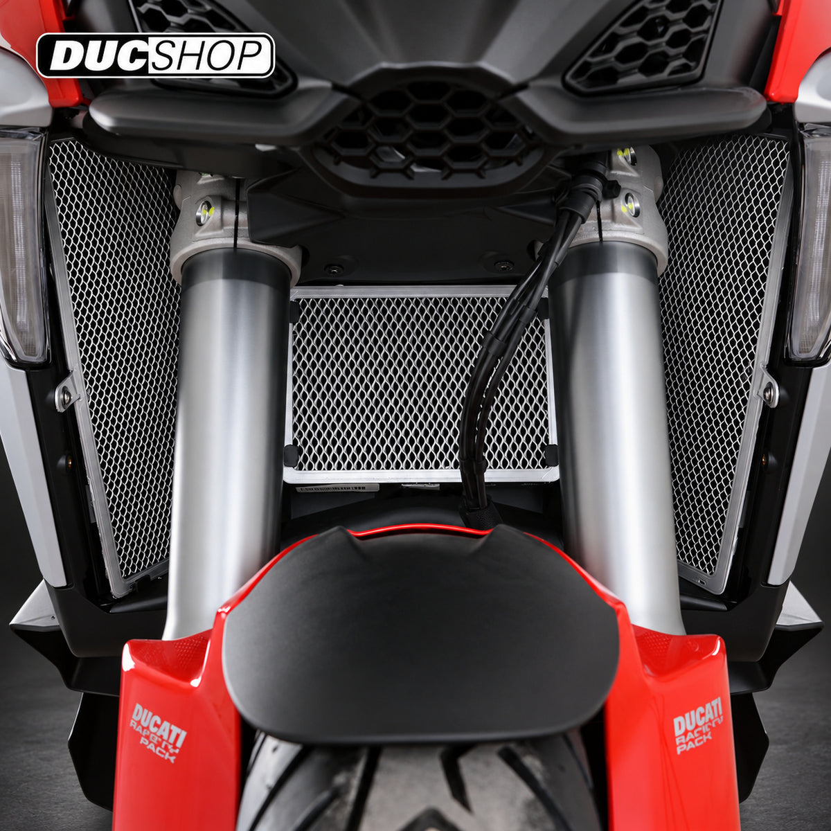 R&G Racing Oil Cooler Guard for Ducati Multistrada V4 (S) (Sport) '21-'22 | Radiator & Oil Cooler Guards | ducshop.com
