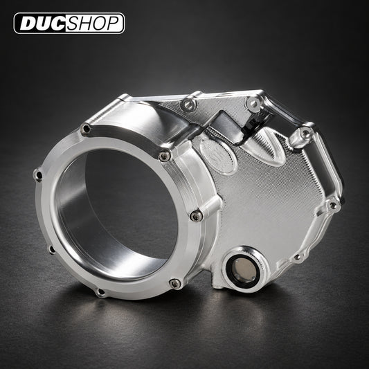 STM Clear Wet Clutch Cover for most Wet Clutch Ducati's | Wet Clutch Covers | ducshop.com
