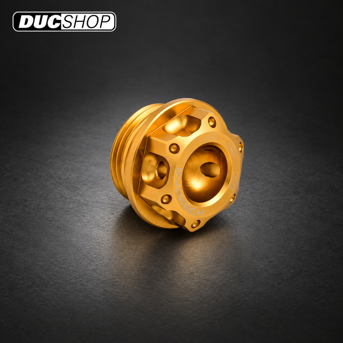 Evotech Srl Billet Oil Fill Plug — M22×1.5 — representative product view; select the listed configuration | Oil Fill & Drain Plugs | ducshop.com
