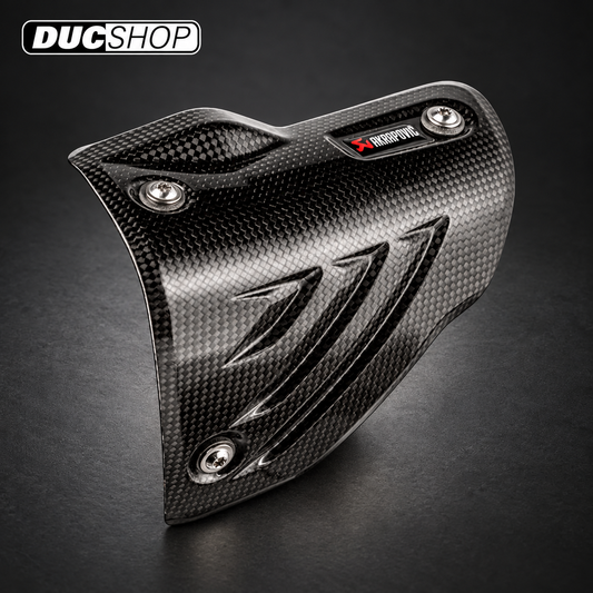 Akrapovic Carbon-Fiber Heat Shield — BMW S1000RR / R — representative product view; see selected configuration and listing contents | Exhaust Accessories | ducshop.com