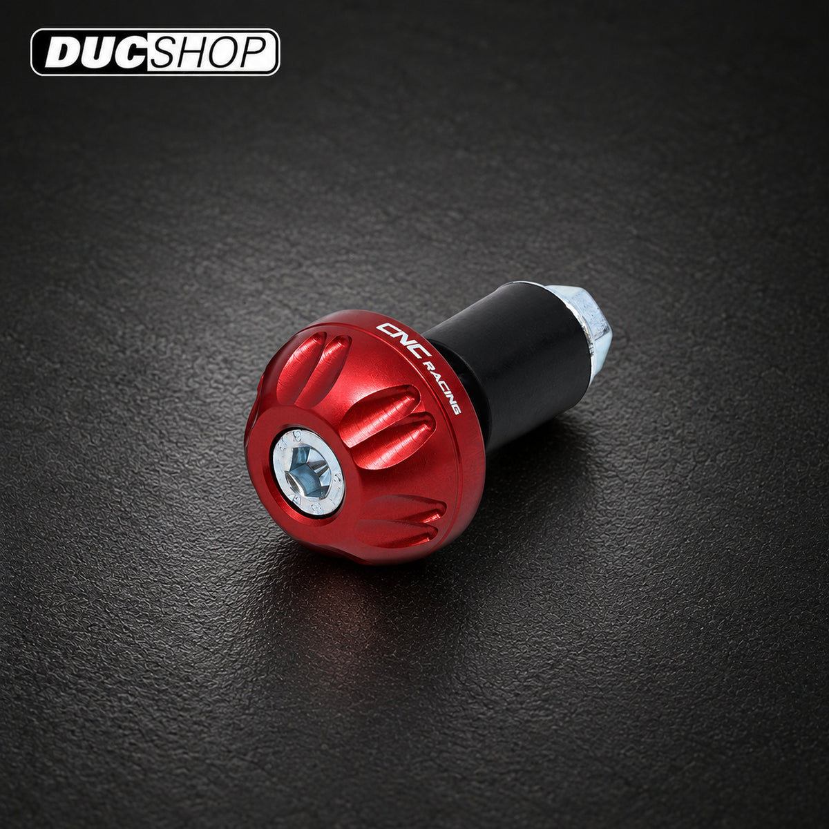 CNC Racing 'BLAZE' Single Bar End to match Carbon Lever Guard | Bar End Protection | ducshop.com