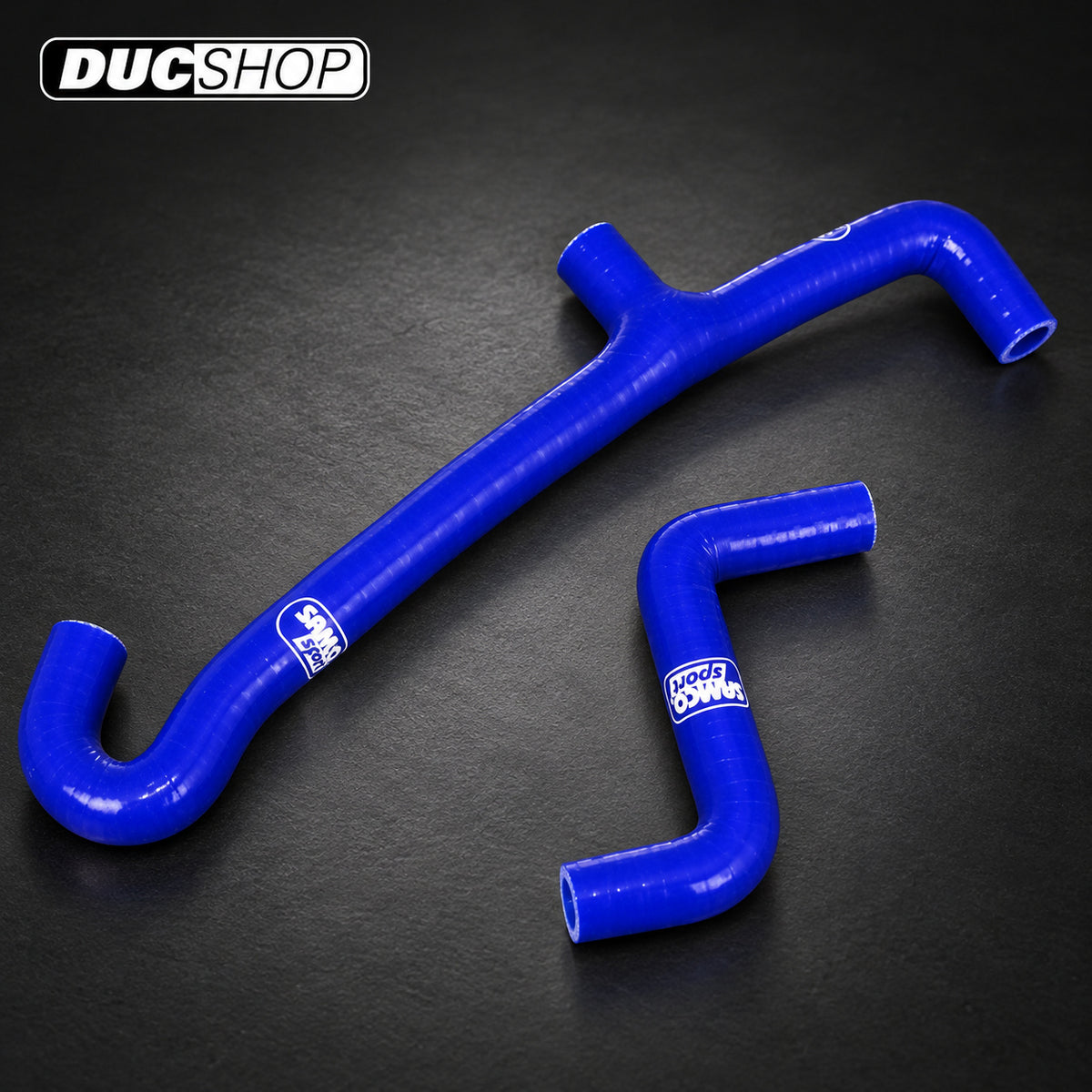 SamcoSport 2 Piece Full Silicone Coolant Hose Set For Polini GP3 & GP4 Pocket Bikes | Hose Kits | ducshop.com