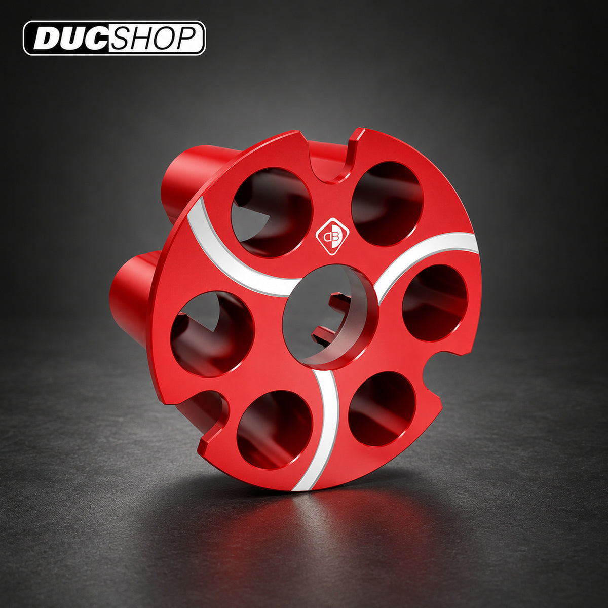 DBK Special Parts (Ducabike) Contrast Cut Pressure Plate for Ducati's with 6 spring Wet Clutches | Wet Clutch Pressure Plates | ducshop.com