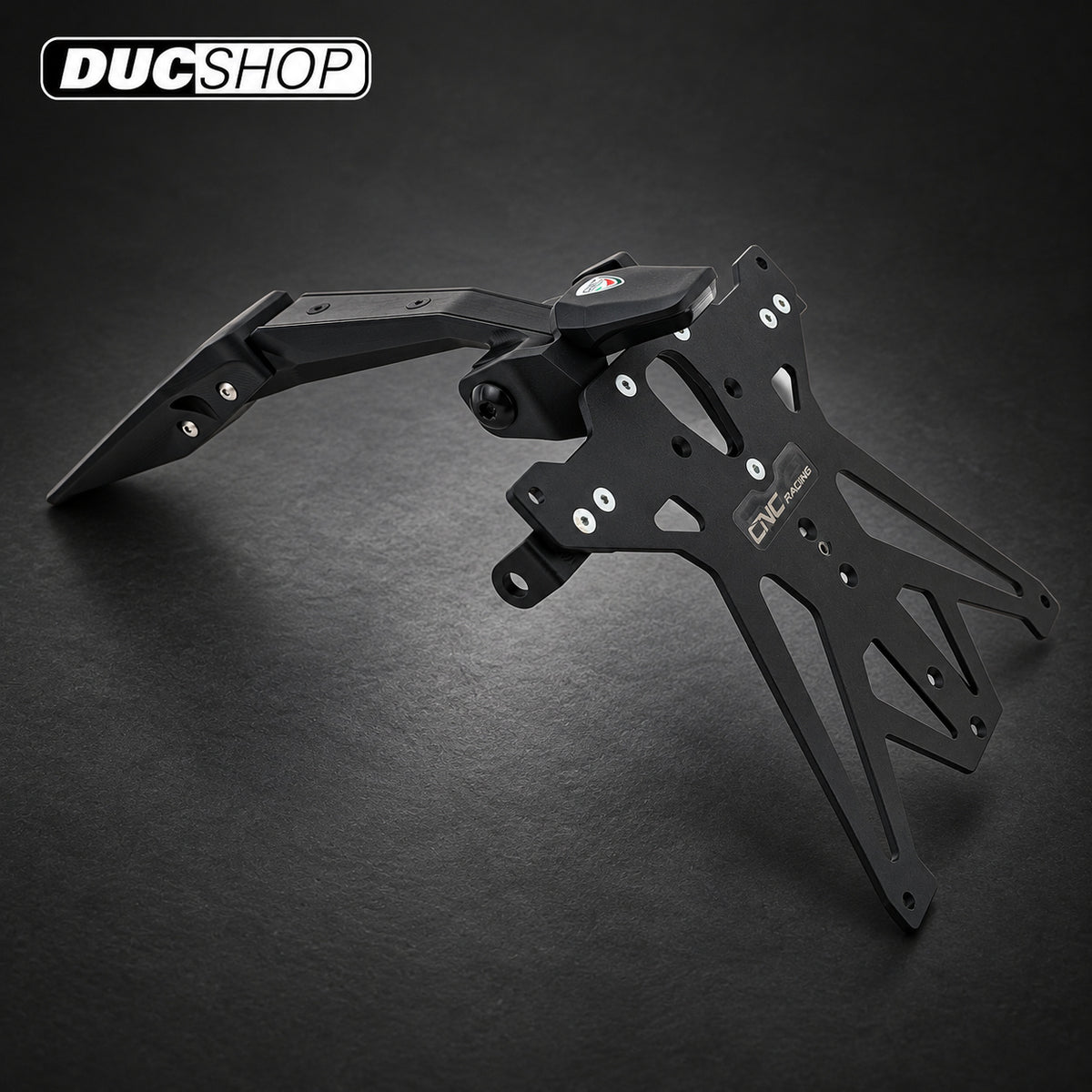 CNC Racing Adjustable Fender Eliminator for the Ducati Panigale and Streetfighter V4 / V2 (2025+) — representative product view; check selected option and kit contents | ducshop.com