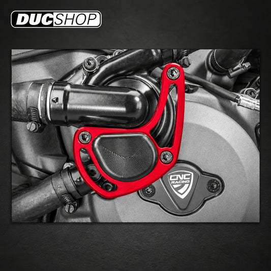 CNC Racing Water Pump Protector For Ducati Diavel, Multistrada 1200 (15+) and Monster 1200/821 (up to 2018) | Water Pump Covers | ducshop.com