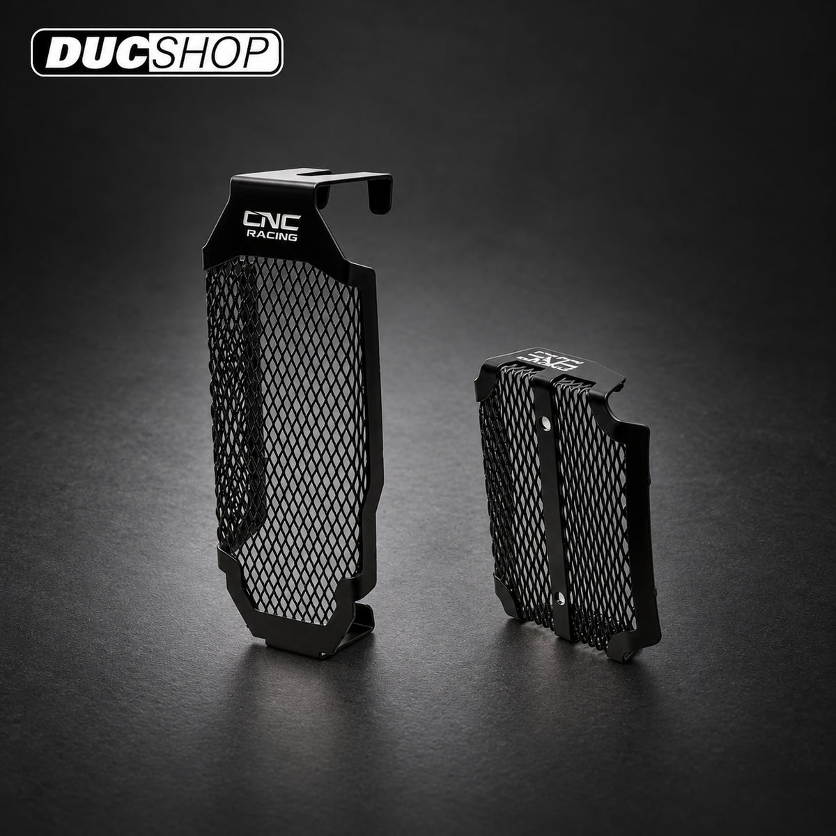 CNC Racing Radiator Guard for Ducati Scrambler 800 cc models | Radiator & Oil Cooler Guards | ducshop.com