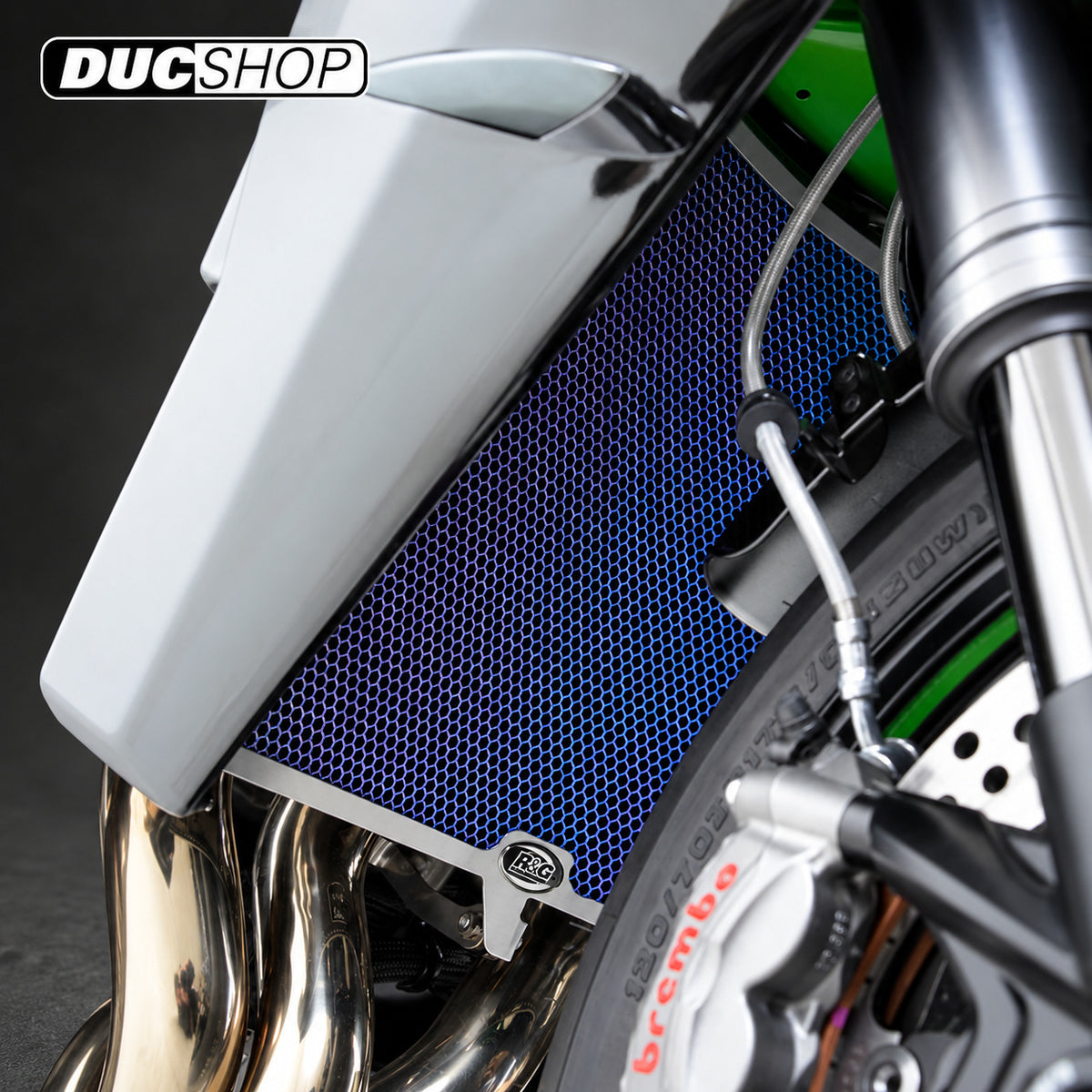 R&G Racing Radiator Guard for the BMW S1000RR '10-'14 / S1000R '10-'16 / HP4 '10-'20 | Radiator & Oil Cooler Guards | ducshop.com