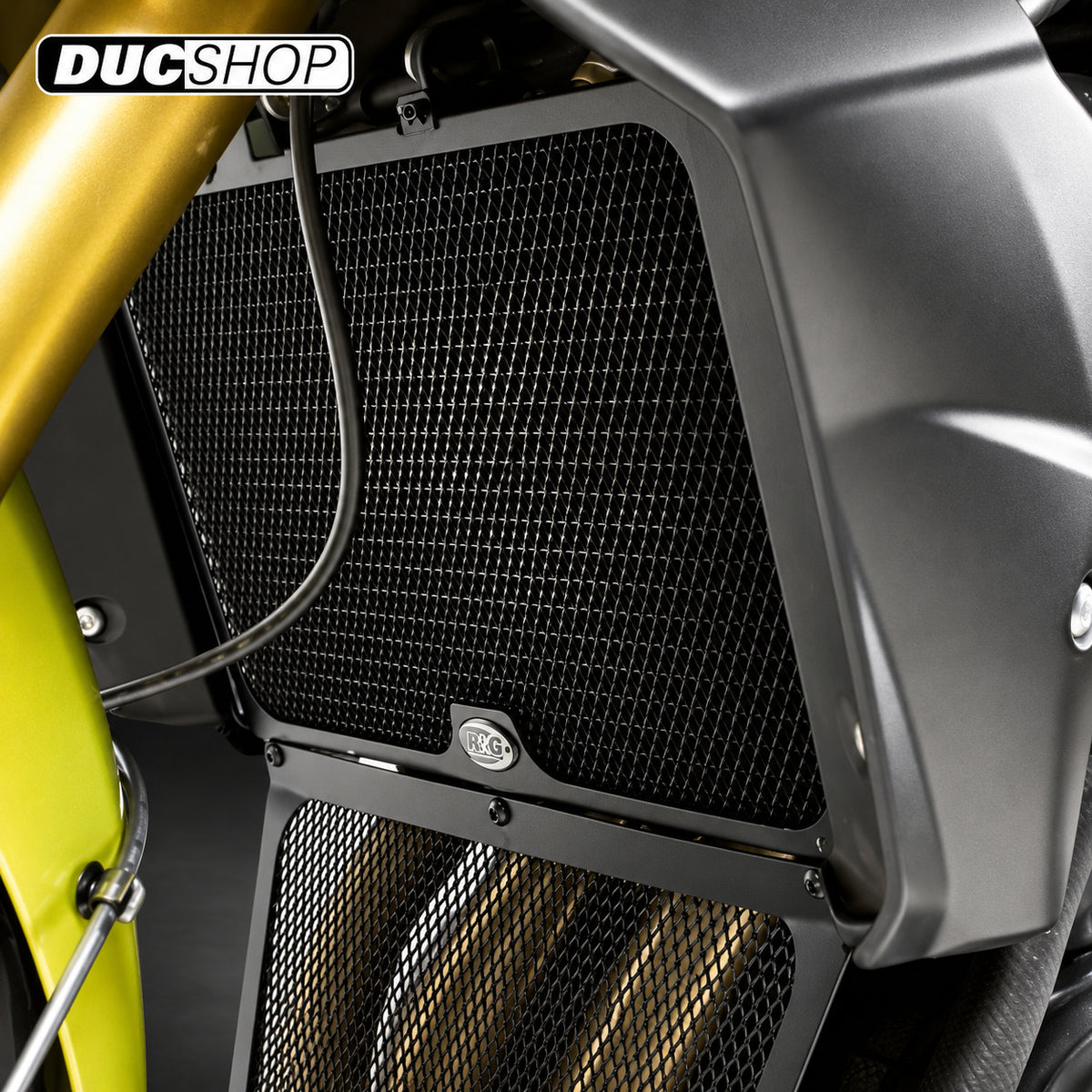 R&G Racing Radiator Guard for the Triumph Tiger 800 '10-'21 | Radiator & Oil Cooler Guards | ducshop.com