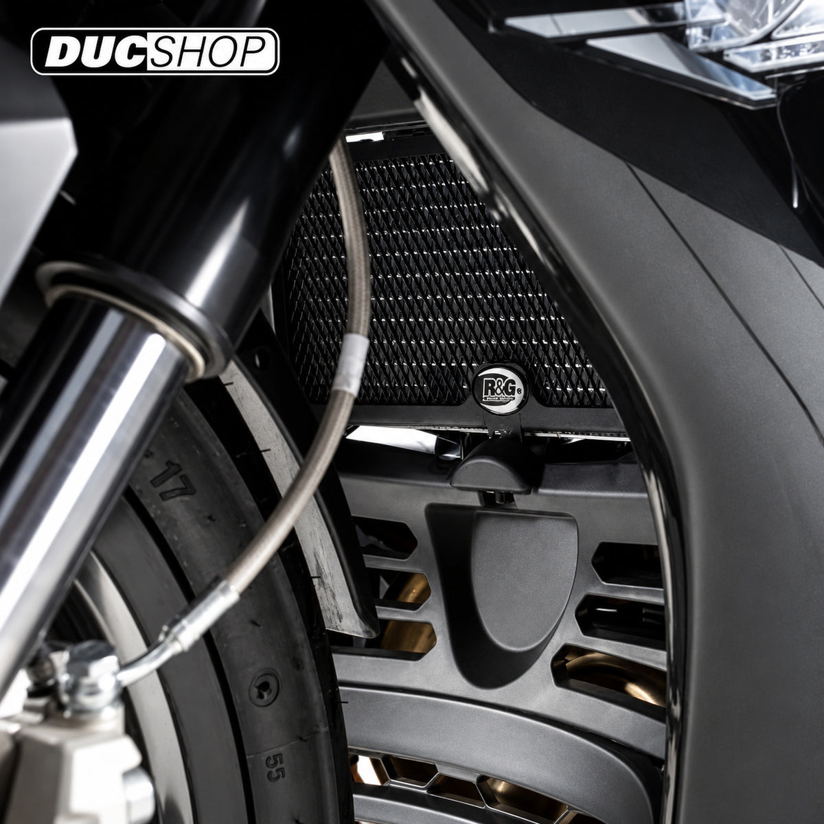 R&G Racing Radiator Guard for the Aprilia RS4 125 '11-'19 | Radiator & Oil Cooler Guards | ducshop.com
