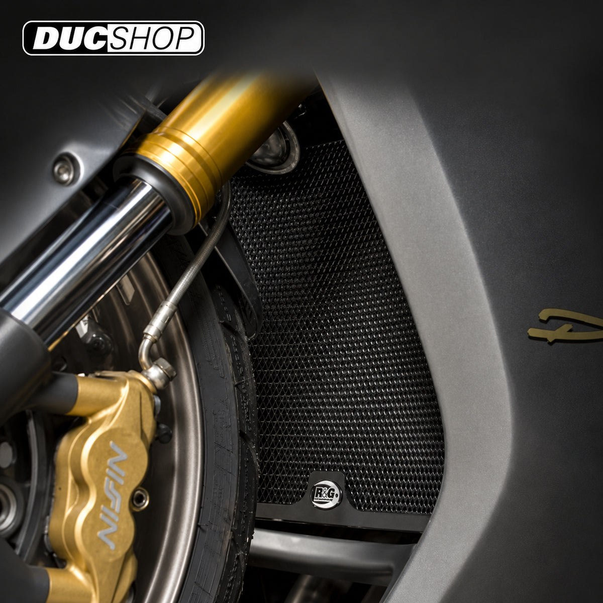 R&G Racing Radiator Guard for the Triumph Daytona 675 '06-'12 | Radiator & Oil Cooler Guards | ducshop.com