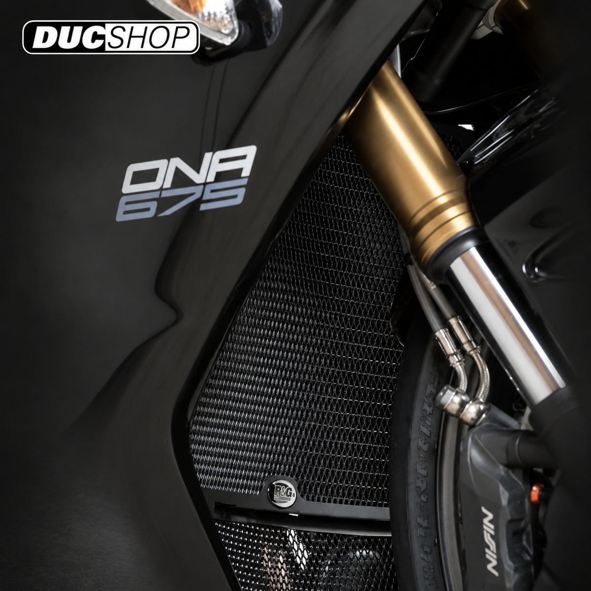 R&G Racing Radiator Guards for Triumph Daytona 675 '13-16 | Radiator & Oil Cooler Guards | ducshop.com