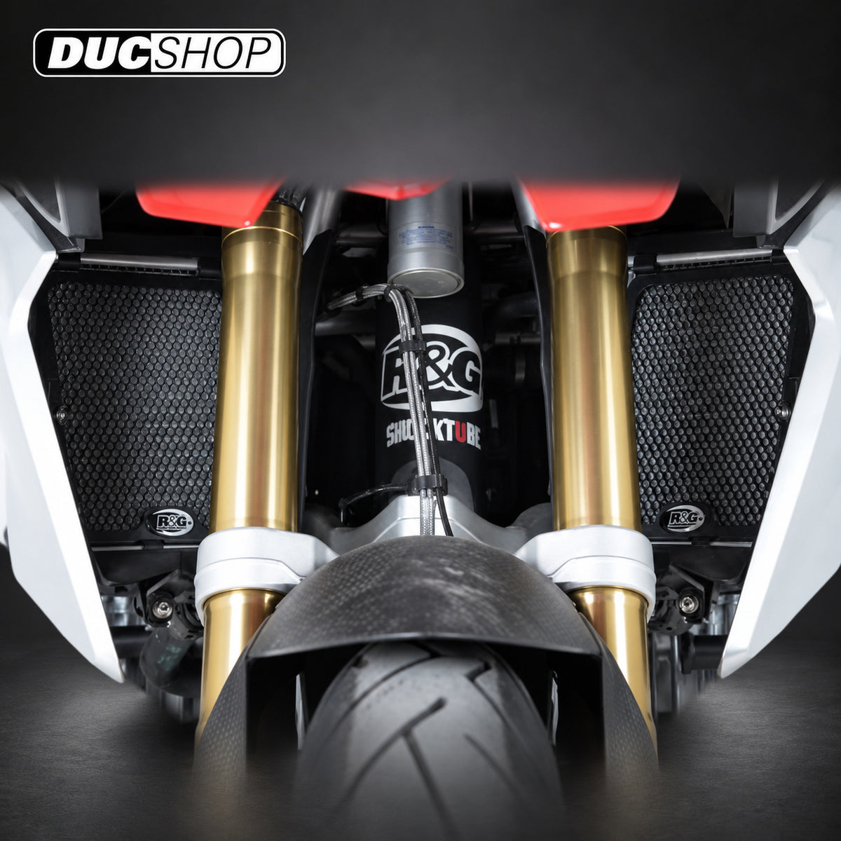 R&G Racing Radiator Guard for the BMW R 1200 GS/Adventure '13-'19 | Radiator & Oil Cooler Guards | ducshop.com