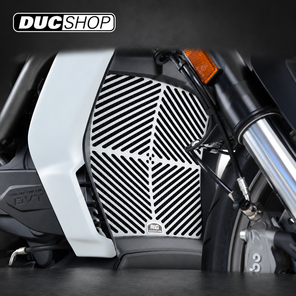 R&G Racing Radiator Guard for the ducati Xdiavel/S '16-'20 | Radiator & Oil Cooler Guards | ducshop.com