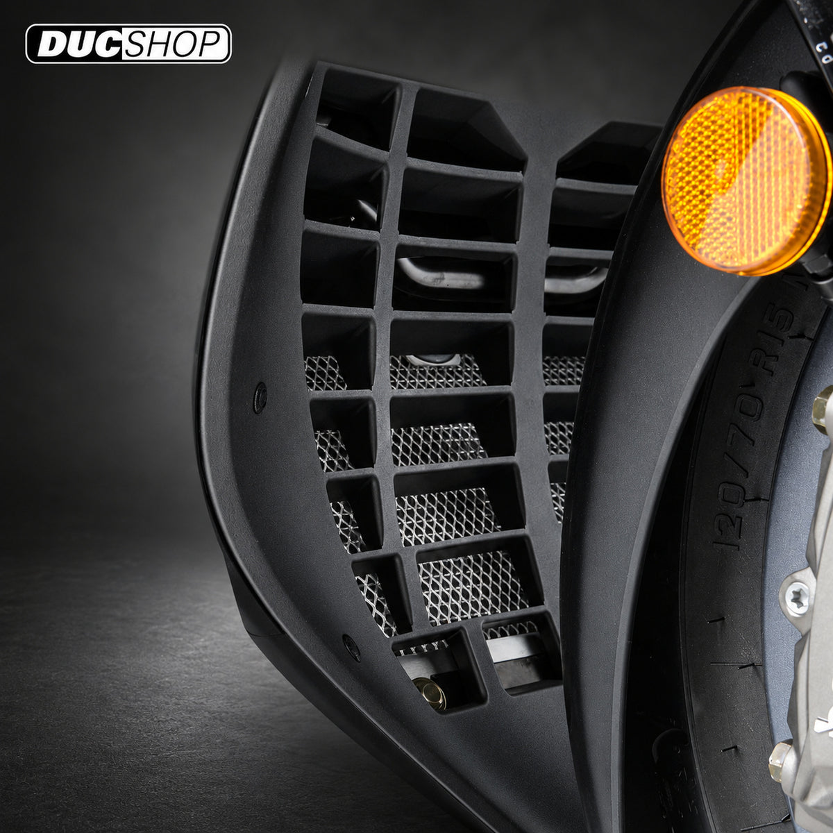 R&G Racing Radiator Guard for the Kymco AK 550 LE '18-'22 | Radiator & Oil Cooler Guards | ducshop.com