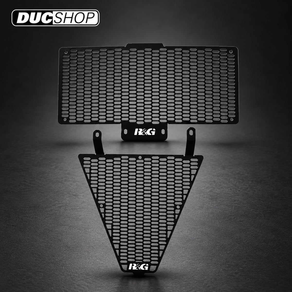 R&G Racing Pro Radiator Guard for the Ducati Streetfighter V2 (Pair) 2022-2023 | Radiator & Oil Cooler Guards | ducshop.com