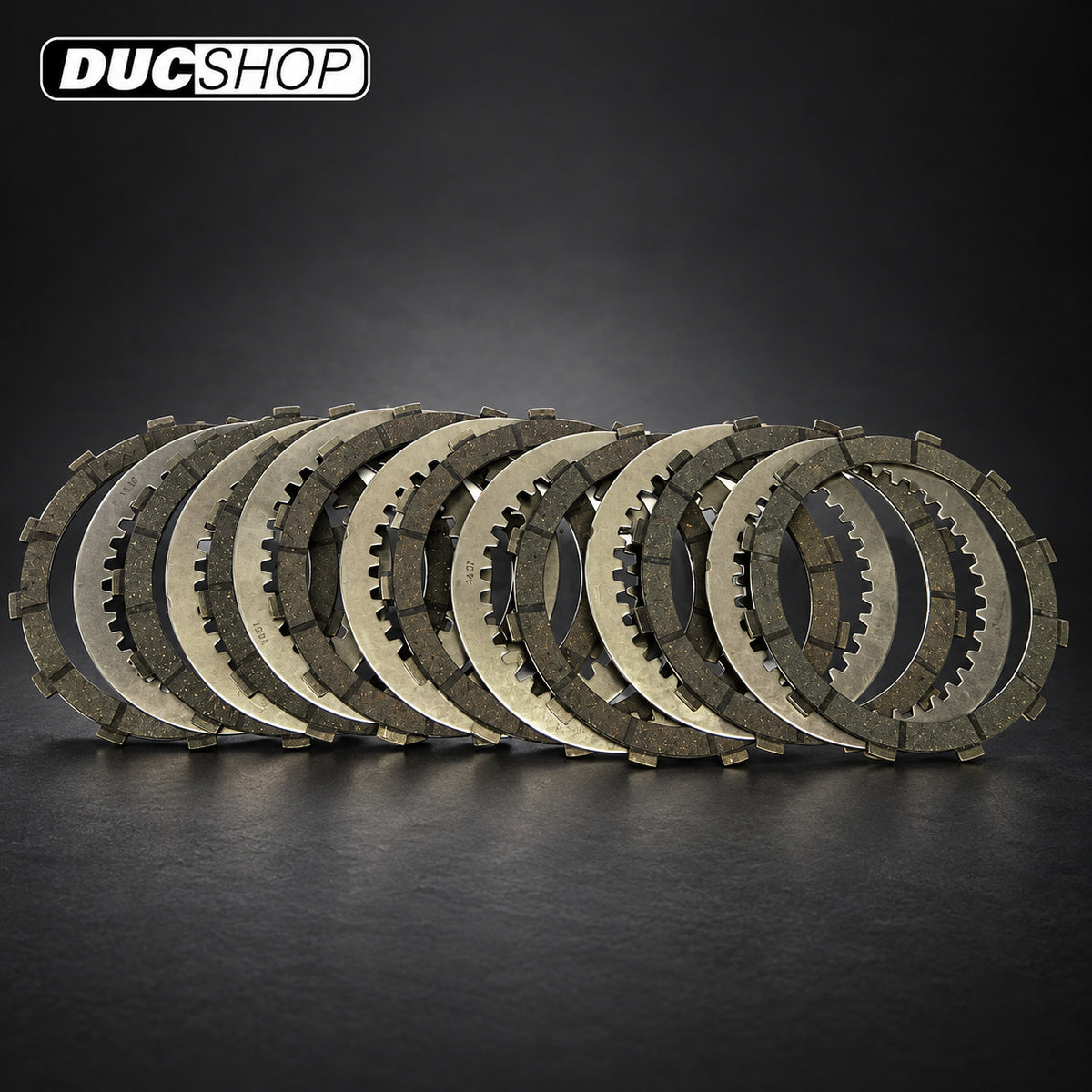 EVR 12 Tooth Plate Kits for Ducati OE Clutch and Ducati Slipper Clutch | Dry Clutch Plates | ducshop.com
