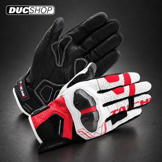 RS Taichi Armed Leather Mesh Gloves RST426 - Closeout | Short Gloves | DucShop