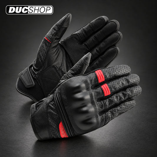 RS Taichi Stealth Leather Mesh Gloves - RST434 | Short Gloves | DucShop