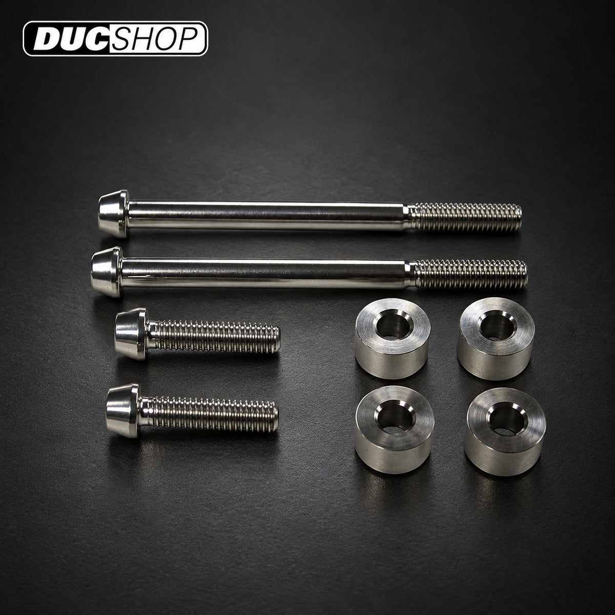 TPO Titanium Clutch Cover Spacer Kit For Dry Clutches | Dry Clutch Hardware & Kits | ducshop.com