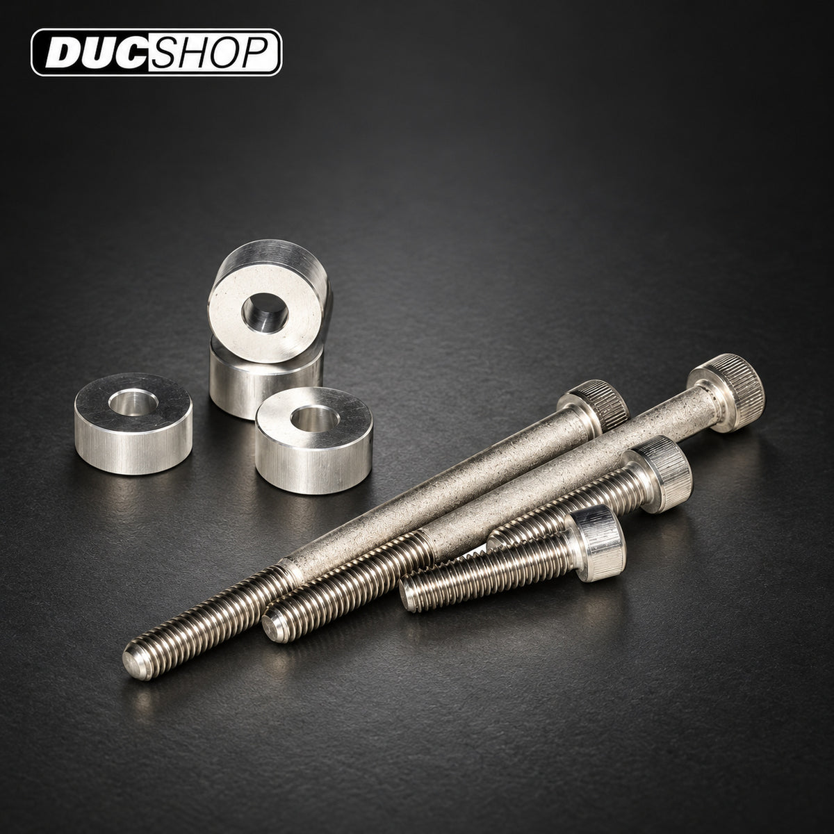 TPO Aluminum Clutch Cover Spacer Kit For Dry Clutches | Dry Clutch Hardware & Kits | ducshop.com