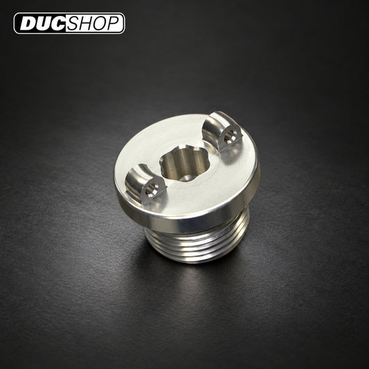 TPO Low-Profile Oil Fill Plug — M22×1.5 — representative product view; select the listed configuration | Oil Fill & Drain Plugs | ducshop.com