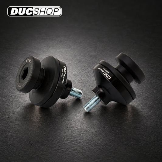 CNC Racing Large Delrin / Aluminum Swing Arm Spools for Ducati Mulitstrada V4 / 950 / 1200 / 1260 Enduro (M8 size) | Swingarm Spools | ducshop.com
