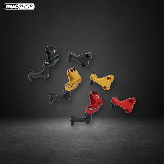 CNC Racing Steering Damper Mount kit for Ducati Monster 937 | Black | SKU SD110B | DucShop