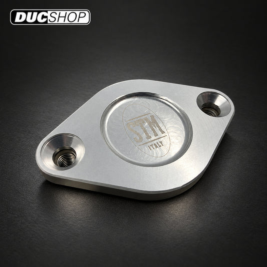 STM Timing Inspection Cover — Ducati V4 — representative product view; selected finish may vary | Engine Accessories | ducshop.com