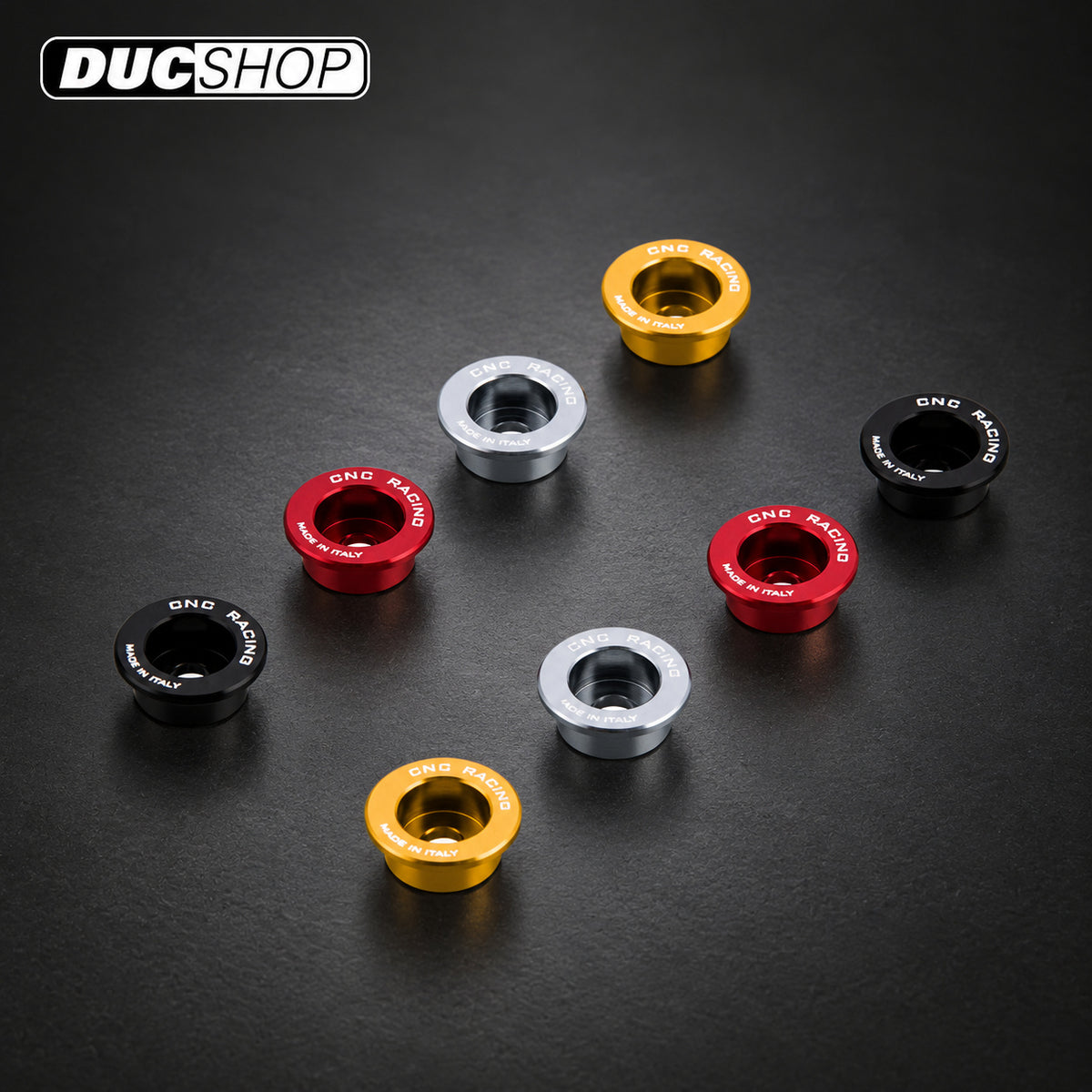 CNC Racing Dry Clutch Lightweight Flat Style Spring Retainers | Dry Clutch Hardware & Kits | ducshop.com