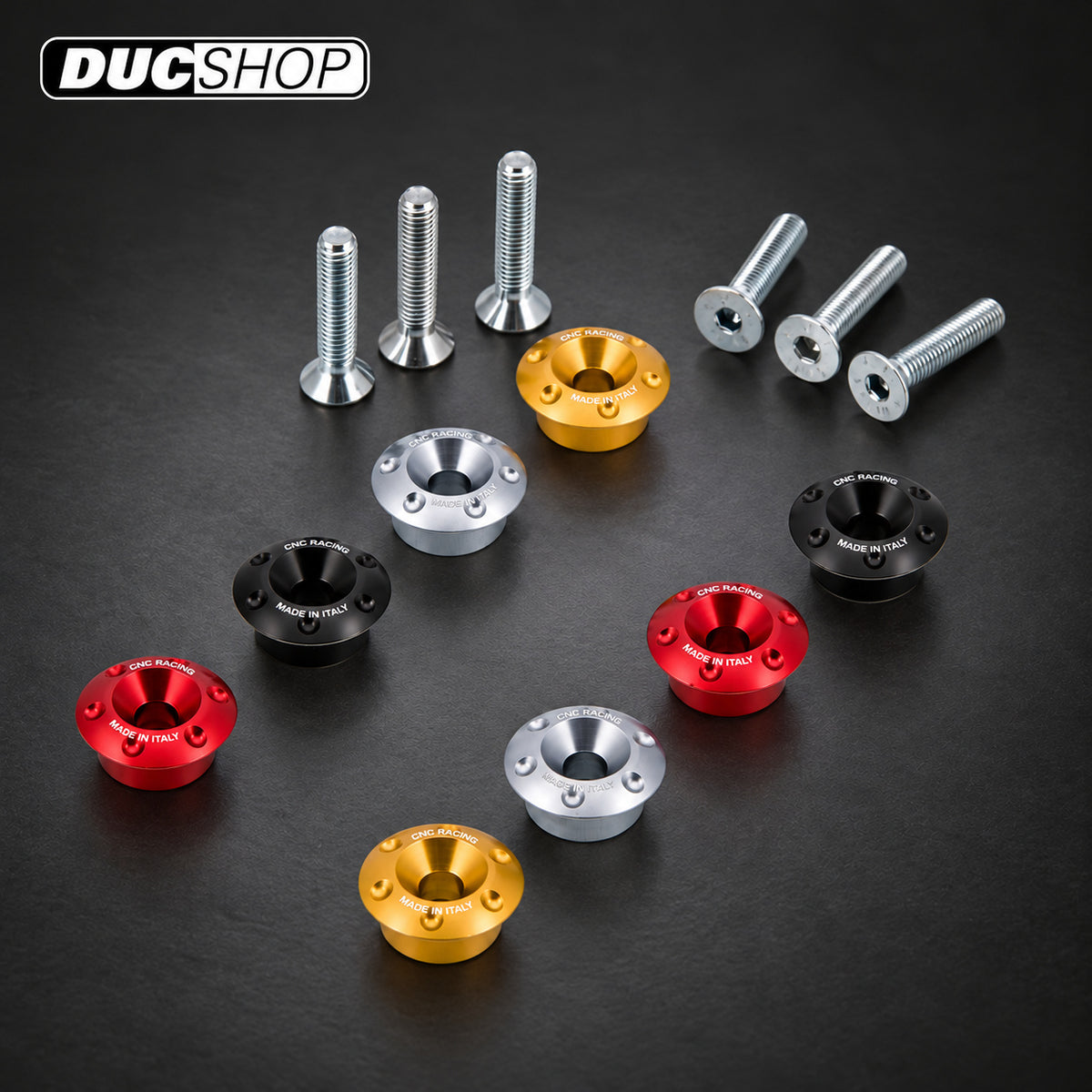 CNC Racing Dry Clutch Lightweight Rounded Style Spring Retainers | Dry Clutch Hardware & Kits | ducshop.com