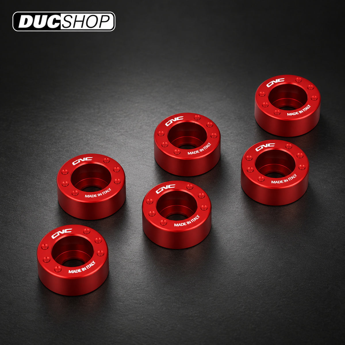 CNC Racing Clutch Spring Retainers for Ducati's with 6 spring Wet Clutches | Wet Clutch Hardware | ducshop.com