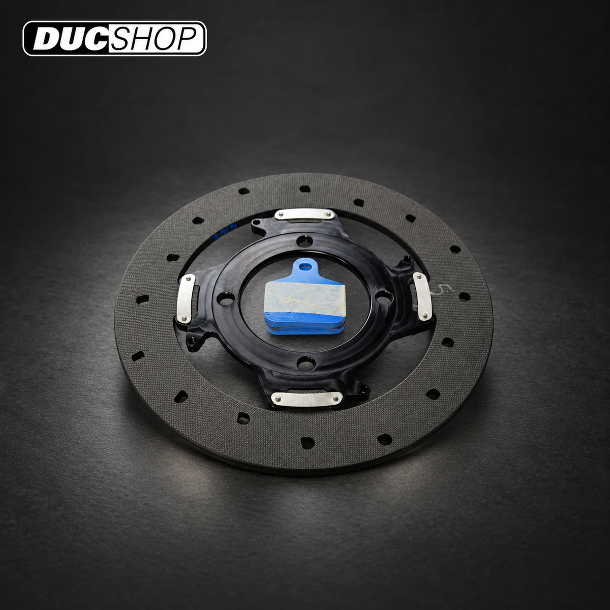 Sicom DMC Floating Rear Rotor and Pads for Ducati Panigale and Streetfighter V4 2025+ - 245x6 product image - DucShop