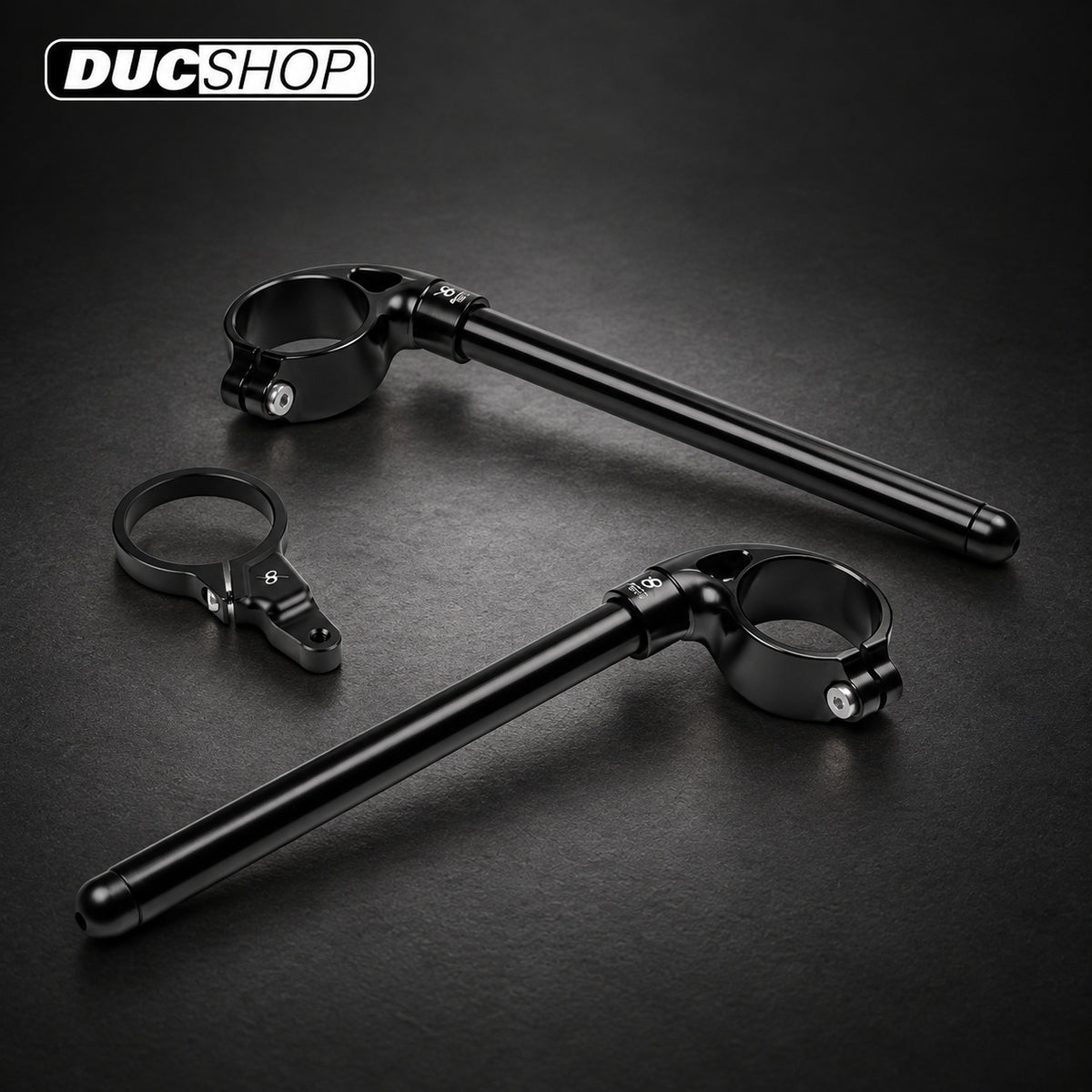 Bonamici Racing Clip-on Diameter 53mm for the Ducati Panigale V4 / V4S 2025 | DucShop
