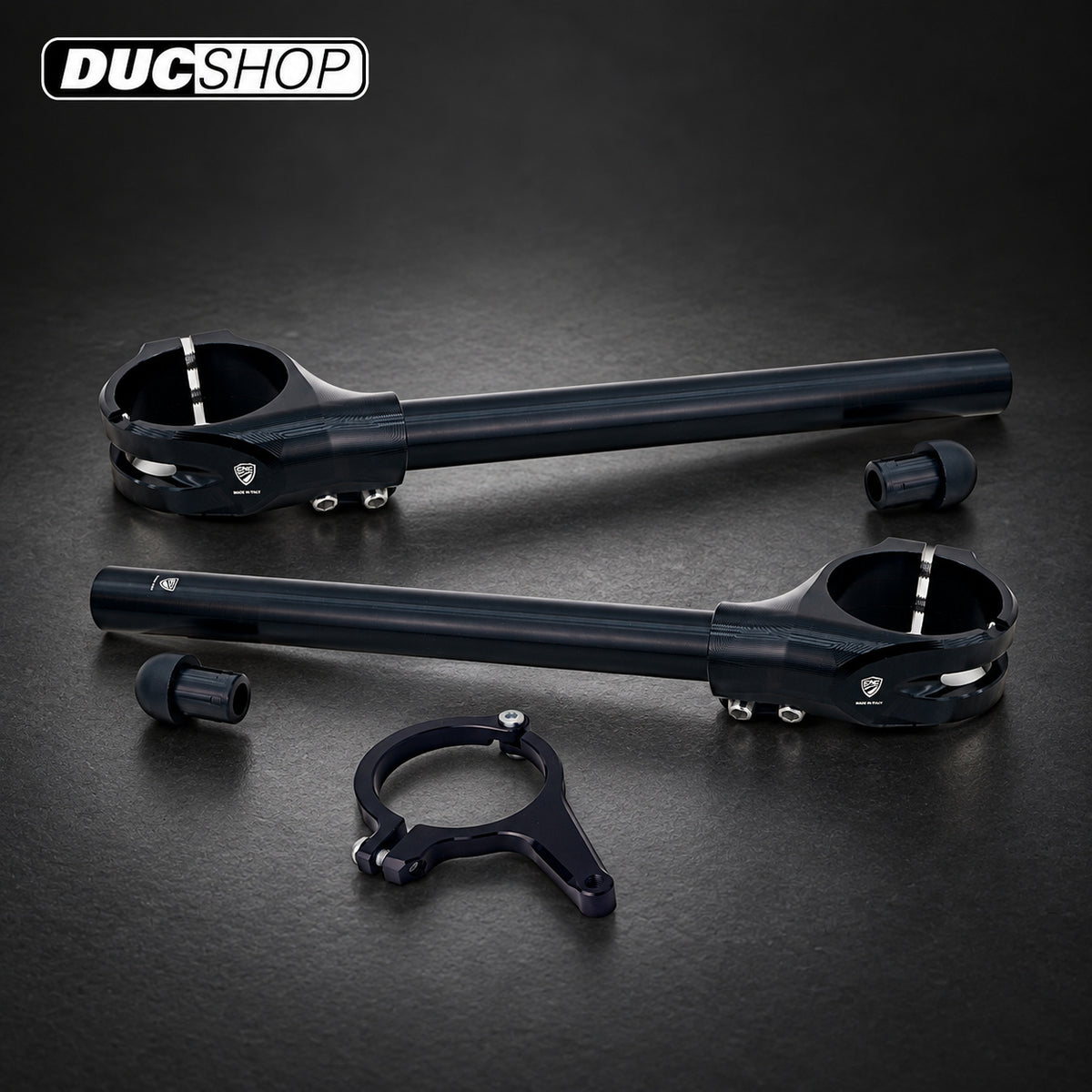 CNC Racing 53mm Clip-on Kit for Panigale V4 / S (18-24) | DucShop