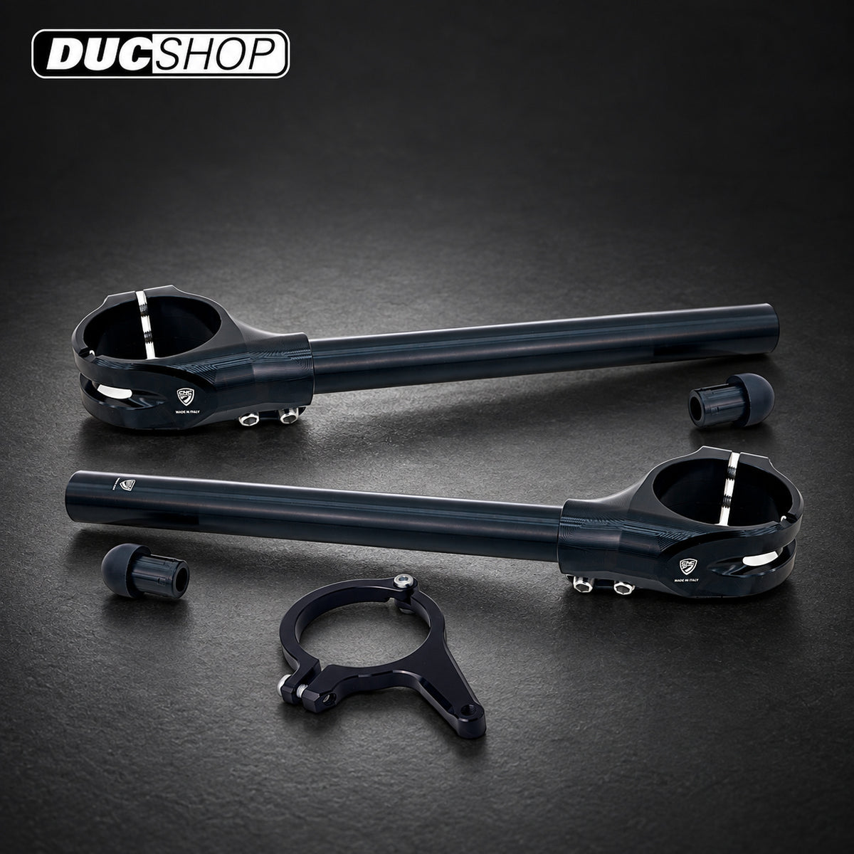 CNC Racing 53mm Clip-on Kit for Panigale V4 (2025+) | DucShop