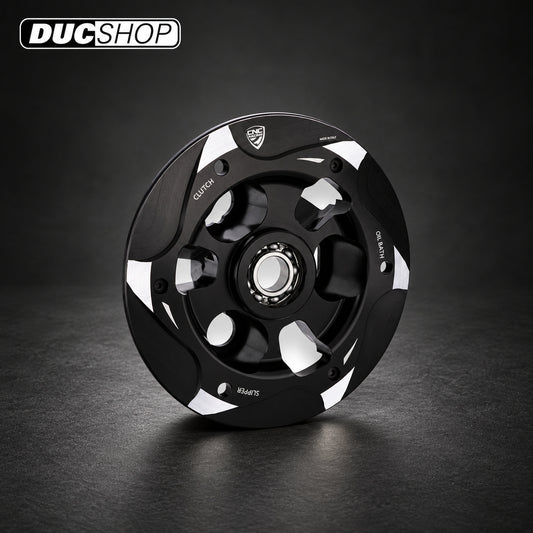CNC Racing BI-Color Wet Clutch Pressure Plate for the Ducati with OE 3 Spring Slipper Clutch | Wet Clutch Pressure Plates | ducshop.com