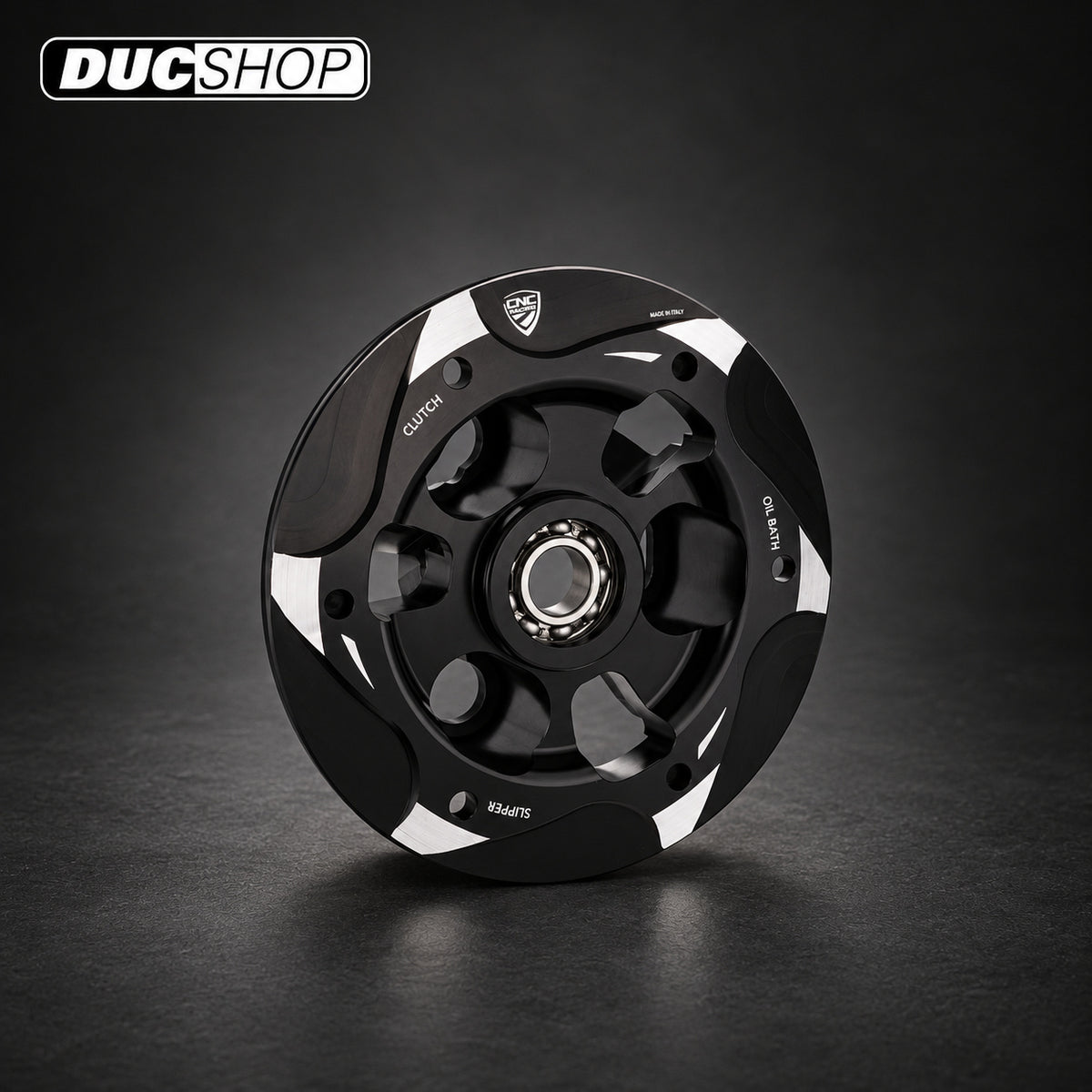 CNC Racing Bi-color Wet Clutch Pressure Plate for the Ducati V4 (all) and 1299 R FE / Superleggera | Wet Clutch Pressure Plates | ducshop.com