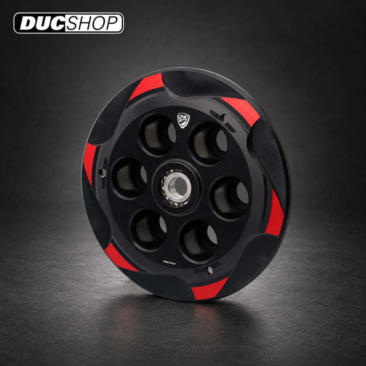 CNC Racing Bi-Color Billet Pressure Plate For MV Agusta Euro5 Brutale, Dragster, Turismo Veloce, and F3 / Superveloce 800 (2021+) | Wet Clutch Pressure Plates | ducshop.com