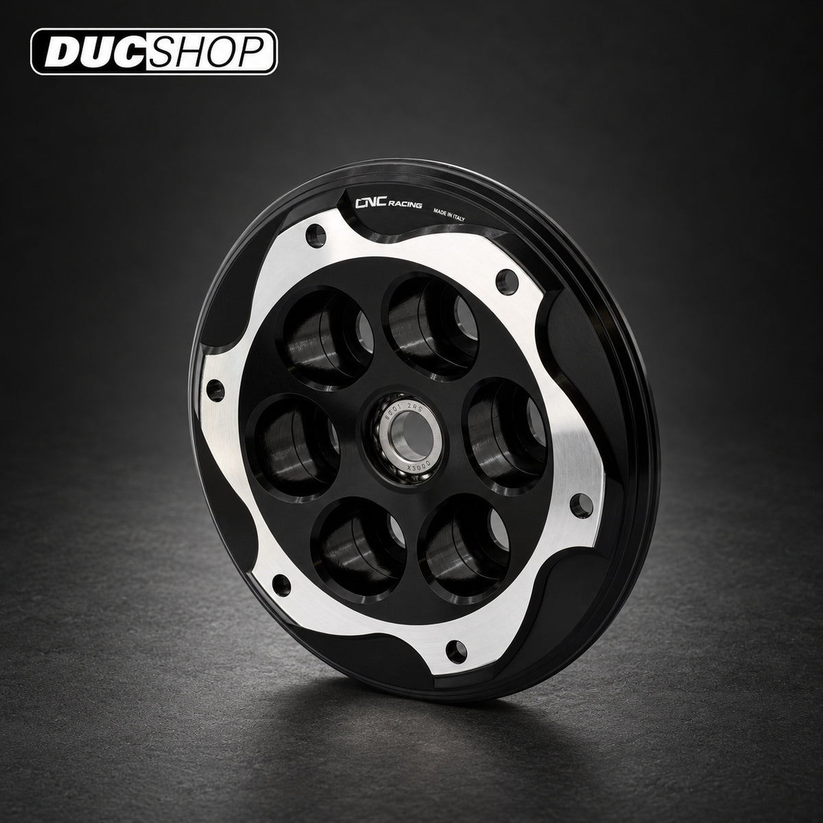 CNC Racing Bi-Color Billet Pressure Plate For BMW S1000RR / S1000R (09-18), M1000RR | Wet Clutch Pressure Plates | ducshop.com