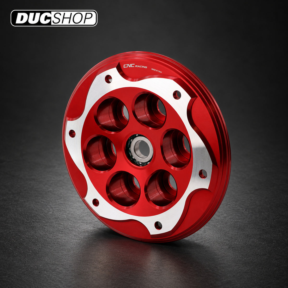 CNC Racing Bi-Color Billet Pressure Plate For BMW S1000RR / S1000R (09-18), M1000RR | Wet Clutch Pressure Plates | ducshop.com