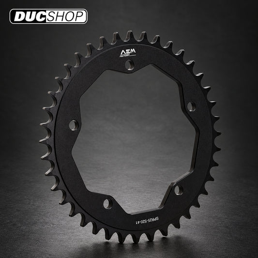 AEM FACTORY Alloy Sprockets for DU188 / DU198 (Panigale / Streetfighter V4) | Dual Sided Swingarm Rear Sprockets | ducshop.com