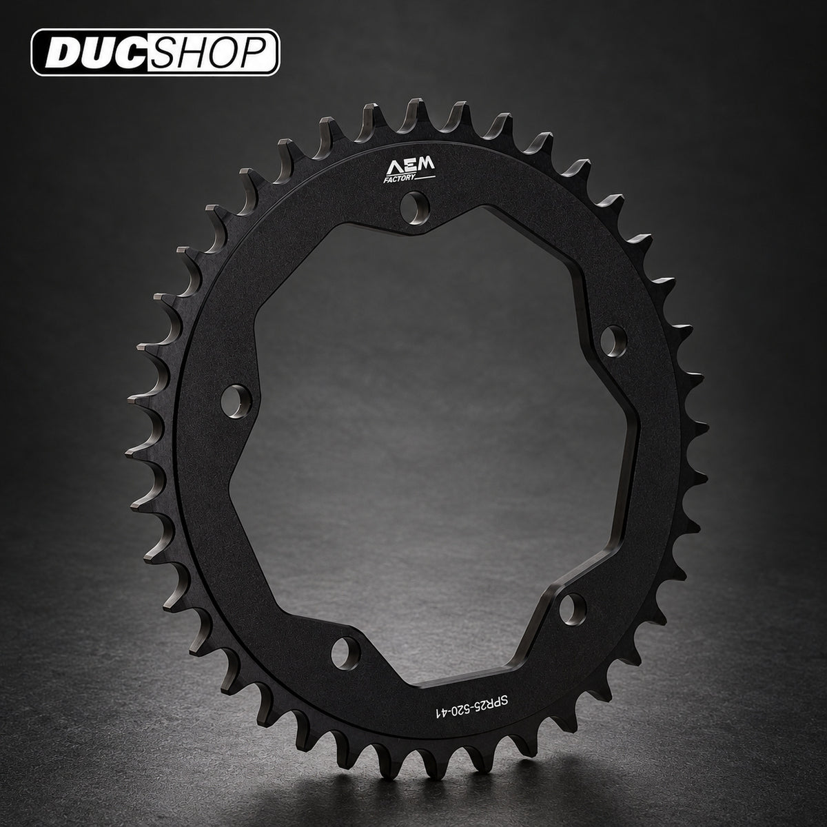 AEM FACTORY Alloy Sprockets for DU196 (Panigale / Streetfighter V2 2025+) | Dual Sided Swingarm Rear Sprockets | ducshop.com