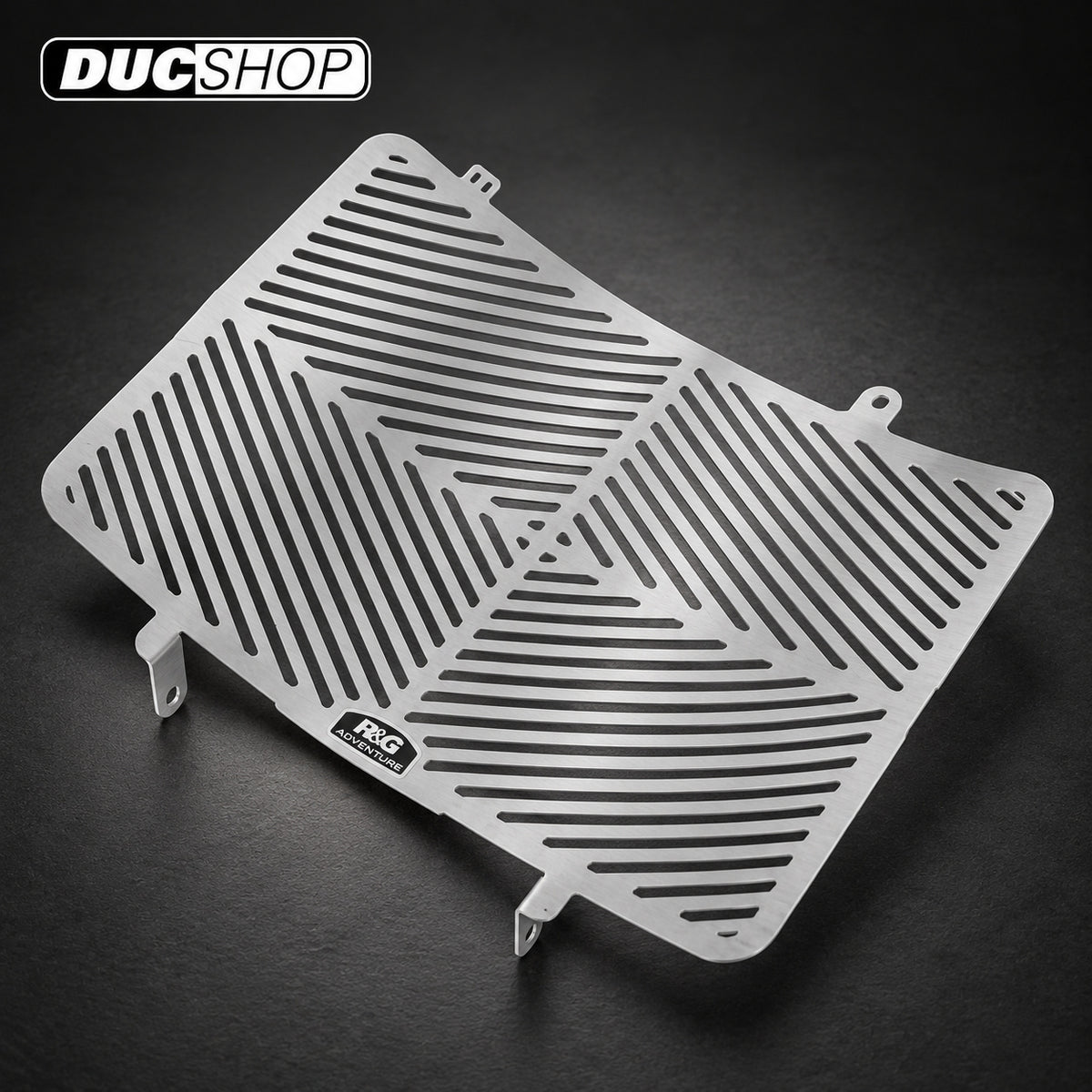 R&G Racing Stainless Steel Radiator Guard for Triumph Speed Triple 1050 '97-'20, 750 '94-'04, 955i '95-'18, 1200 RR/RS '21-'22 & etc. | Radiator & Oil Cooler Guards | ducshop.com