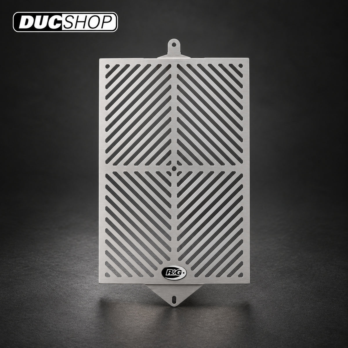 R&G Racing Stainless Steel Radiator Guard for Triumph Bonneville '00-'15, Bobber '17-'22 | Radiator & Oil Cooler Guards | ducshop.com