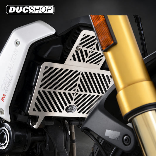 R&G Racing Stainless Steel Radiator Guard for Ducati Scrambler 1100 '18-'22 | Radiator & Oil Cooler Guards | ducshop.com