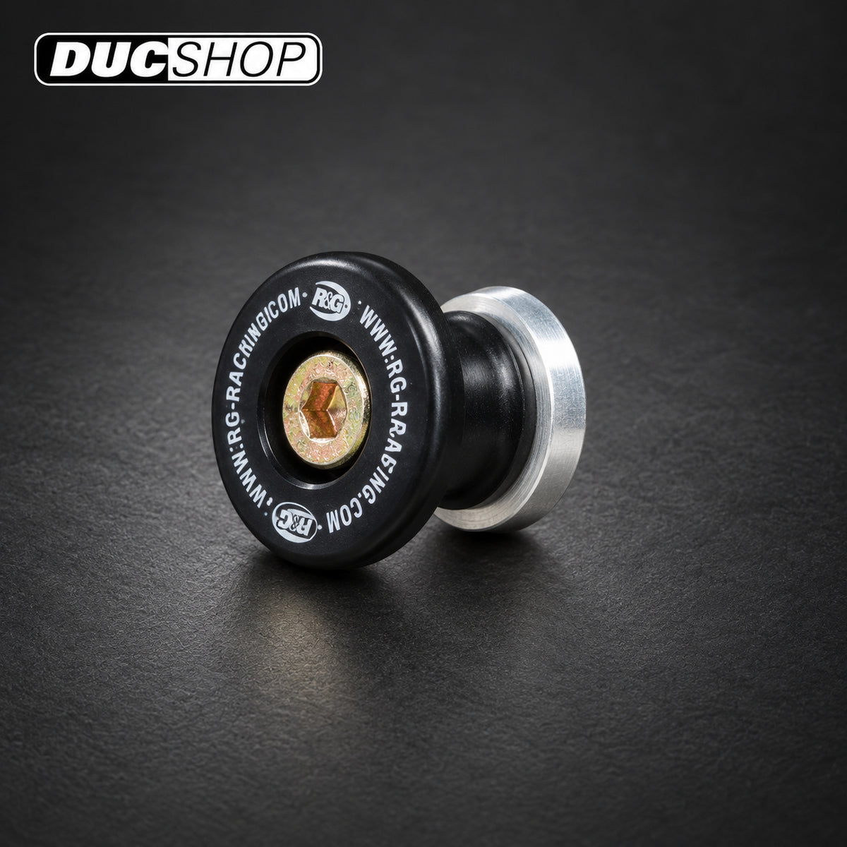 R&G Racing Spindle Sliders for Ducati Monster 821 '14-'17 | Swingarm Spools | ducshop.com