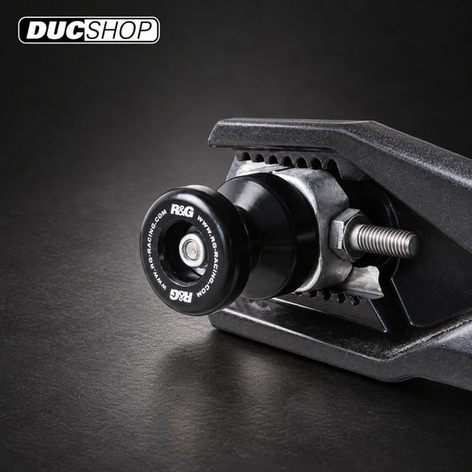 R&G Racing Spindle Sliders for BMW G310R/GS '17-19 | Rear Axle Protection | ducshop.com