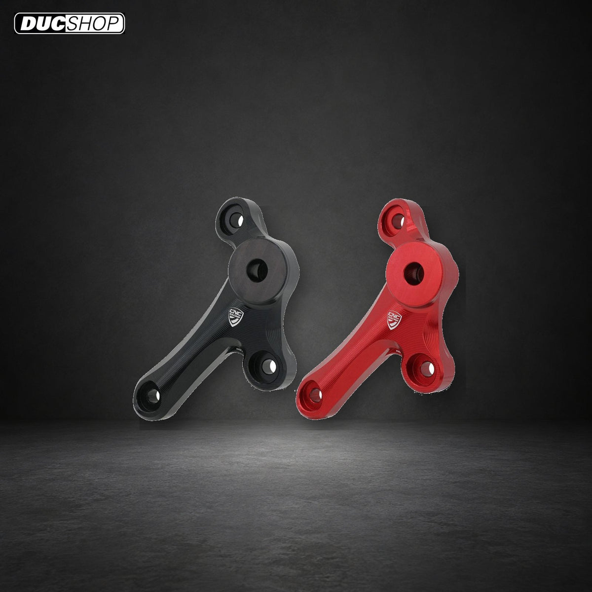 CNC Racing Billet Aluminum RH Engine support Bracket for Ducati Panigale / Streetfighter V4 / S / R / Speciale | Red | SKU STM01R | DucShop